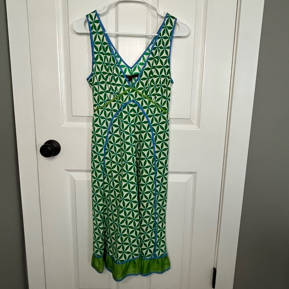 A Common Thread - Anthropologie - silk dress - like new - size M
